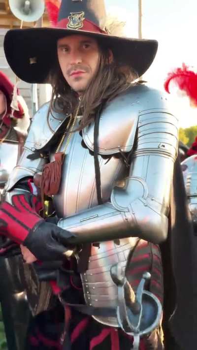 Parade of factions and races in the LARP-game Warhammer Fantasy