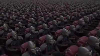 Cuando los herejes piensan que el imperio trajo un titán porque el suelo está temblando pero resulta ser algo mucho peor