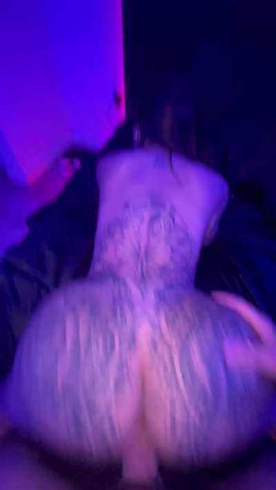 Her husband loves watching her use her ass to make big dicks like mine cum in her 