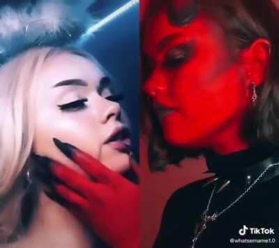 Angel and Devil by Whatsername1.0