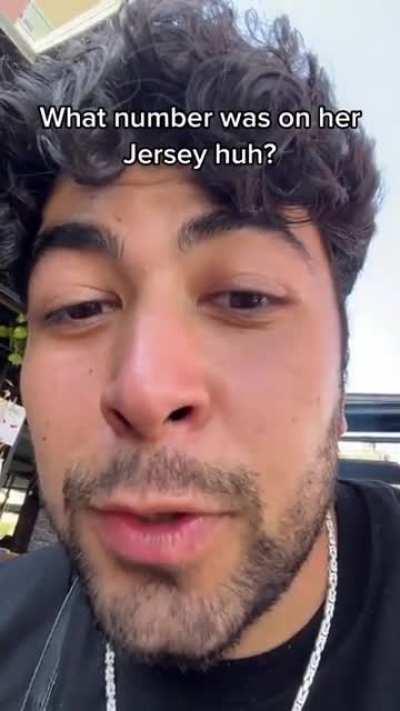 What is the jersey number?