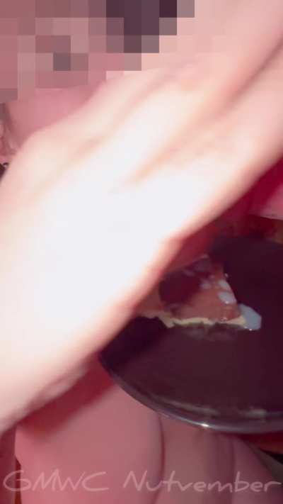 A little chocolate pie