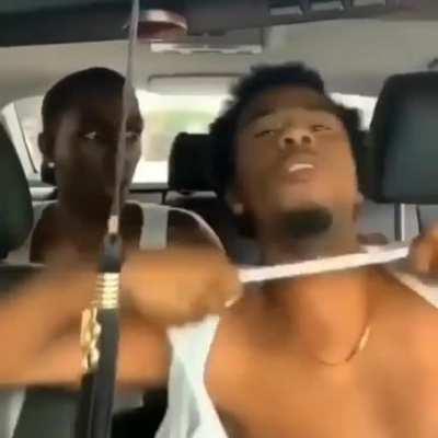 Wait..what's he doing?