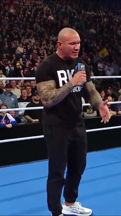 Trick Williams put on a good promo against Randy Orton