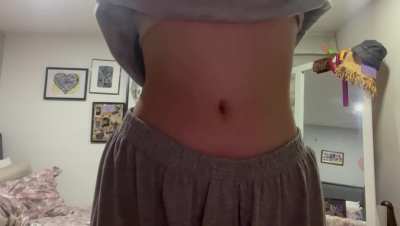 You keep looking a lot, I think you really like my pajamas