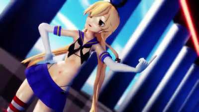 Shimakaze - Yeah Oh Ahhh Oh! [MMD R15]