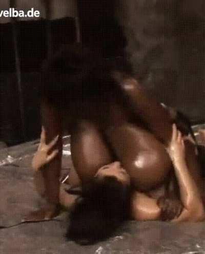 Milena had never been smacked by boobs even bigger than hers