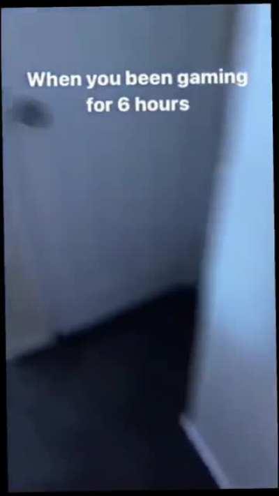 My entire body feels like TV static