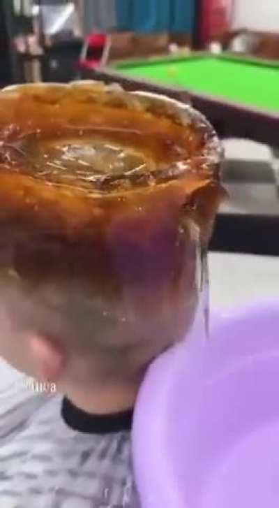 this hair cut seems fishy