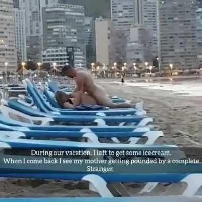 After my m0m's divorce, she and me took a vacation to Florida. She was saying during the flight that she can now really express and release all her cravings and emotions. I was happy that she was smiling. and seeing this I see her true self. And I started