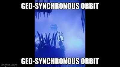 Gathering swarm + geo = funny