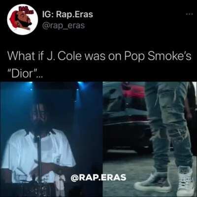 J. Cole on Dior
