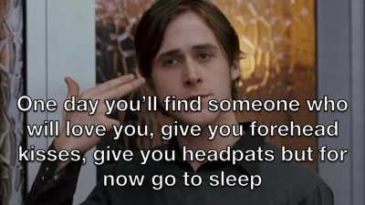 It's alright to be delusional goslings. Keeps us going sometimes