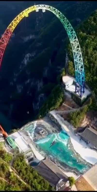 Imagine if the arch had a swing..