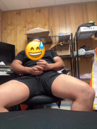 I jack hammer until I pop