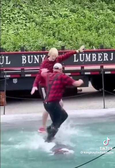 Combative log balancing a thing