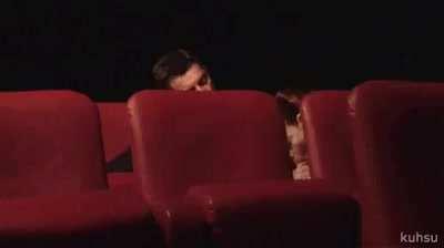 There was no one around at the movies