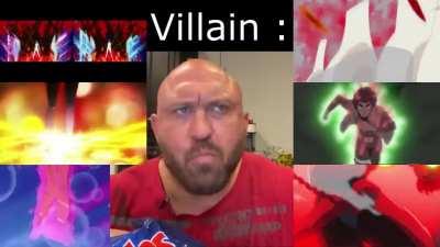 Villains when the Protagonist is transforming