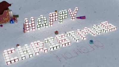 Happy Christmas! (Blender/Krita used to create the Animation and Ableton for the music)