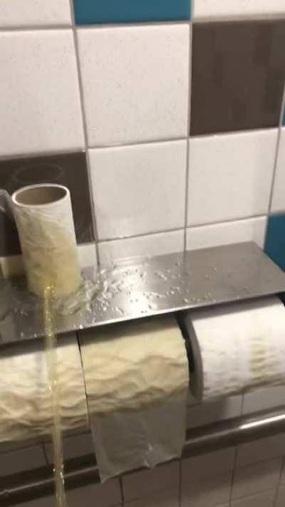 Toilet paper didn’t stand a chance against my prostate