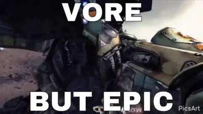 I mean technically titans do vore their pilots