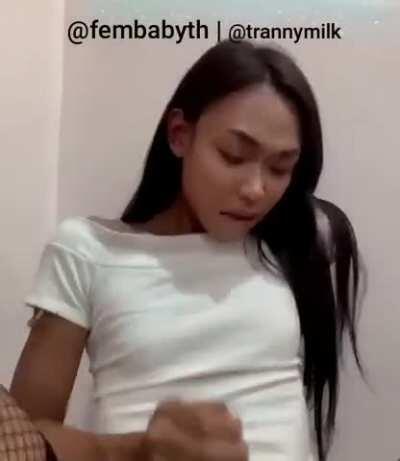 Huge Ladyboy load