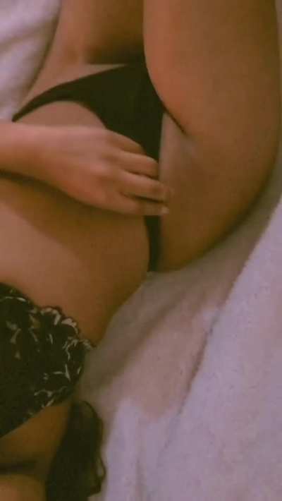 Do you like my black lingerie? Or do you prefer something lighter on your dark angels?