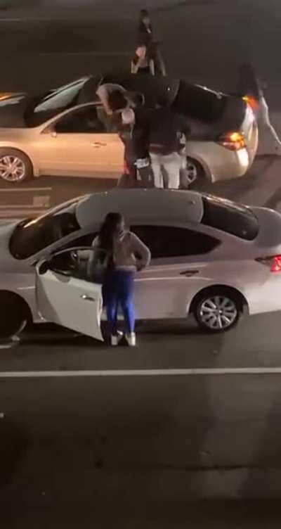 The strip an hour ago