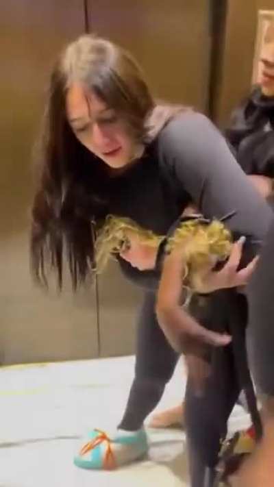 Myron from fresh&fit show vs. Black woman security follow up.