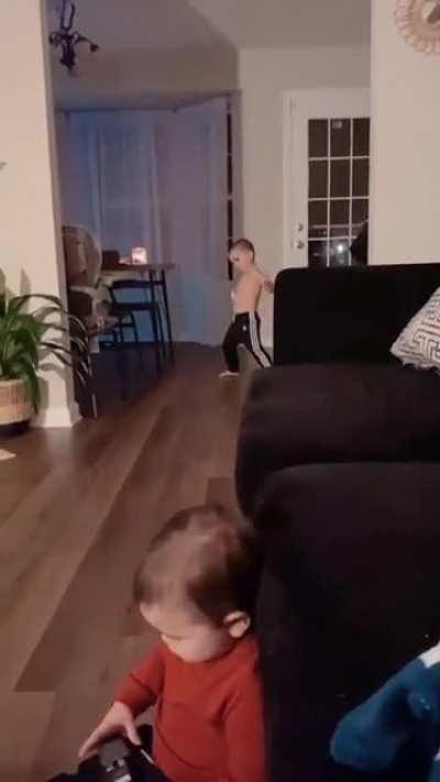 The charge up ritual is priceless