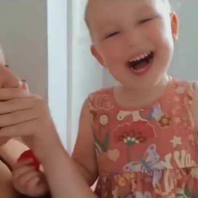 To let a toddler feed you a carrot slice.