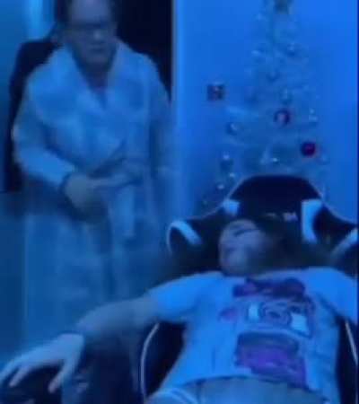 Caught staying up past your bedtime.