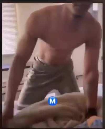 When her hubby gets home