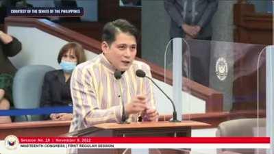 Just a normal day in the Philippine Senate. video from Rappler
