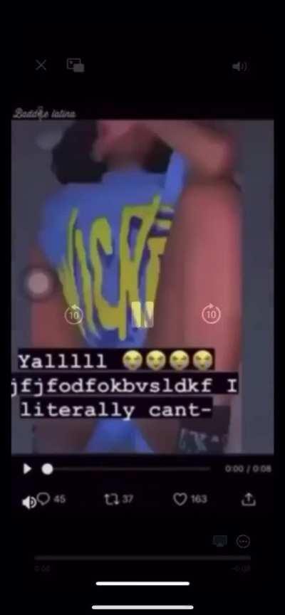 Skis Jackson gets her cute little pussy touched