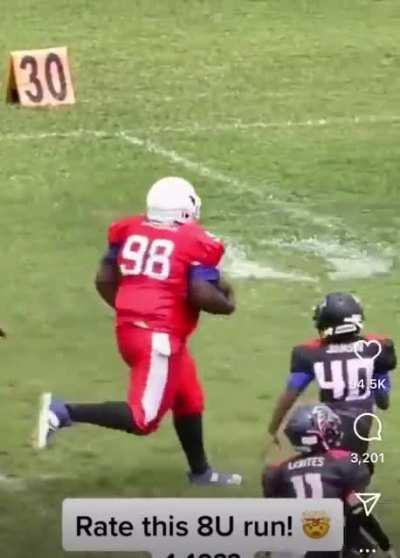 The other kids never stood a chance