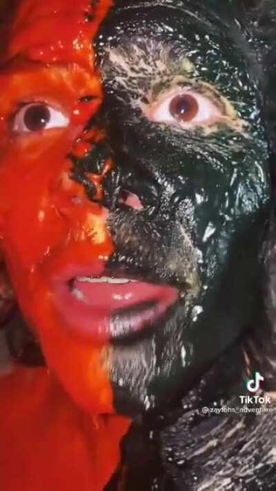 It’s the gummy worm guy saying deep shit