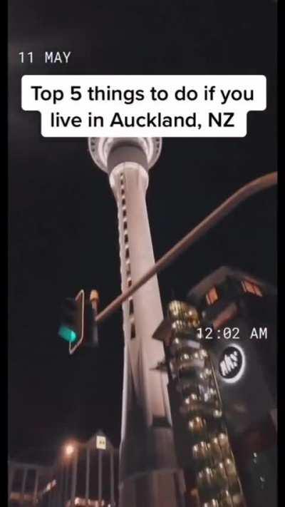 Which one of you made this? Top 5 things to do if you live in Auckland