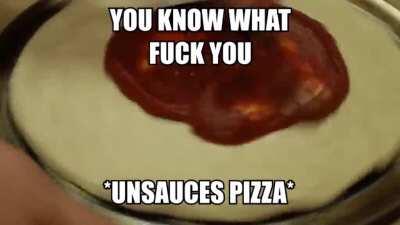 i wanted c*m sauce anyway smh