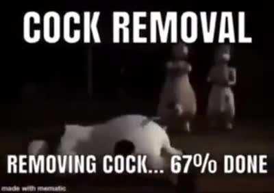 Cock removal