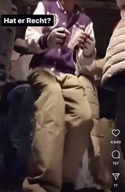 Other dude is telling him to stfu and that he only has ten 12 year old viewers, dude then tells awkward that hes having a phonecall