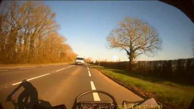[UK][OC] Close pass by a van - old clip from 2023