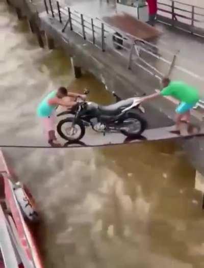 PSA: When Crossing a Bridge, Never Look Down!