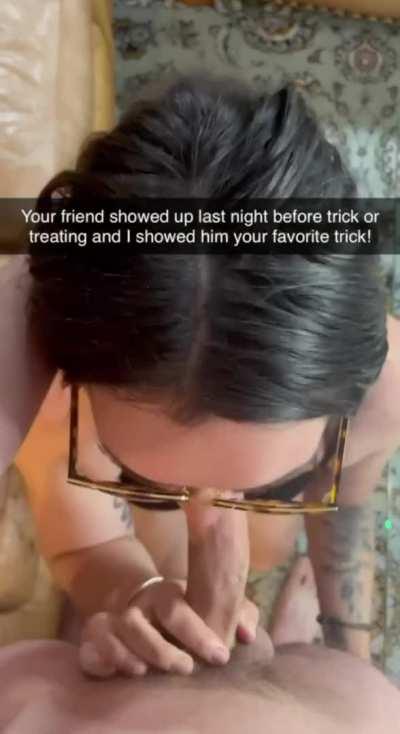 Can’t say no to a good treat.