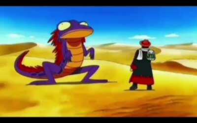 Ace dancing reggae with the Desert Chameleon is my new religion