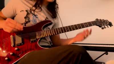 Testing my new guitar