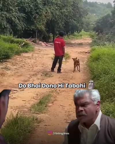 Bhaichara ho to aisa ho 🐶🫂