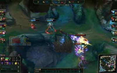 I wiped the whole enemy team to stop them from getting soul.