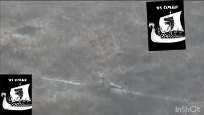 RU POV: Soldier of the 93rd Brigade (Ukrainian) executes incapacitated Russian infantry.