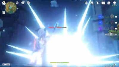 Ganyu 4 shots ruin guard